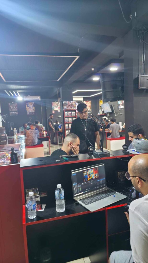 Players at the tables during a tournament night at Dark Side